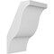 Ekena Millwork 5 1/2-in. W x 6-in. D x 10-in. H Funston Architectural Grade PVC Knee Brace BRCP055X06X10FST - alternate 1